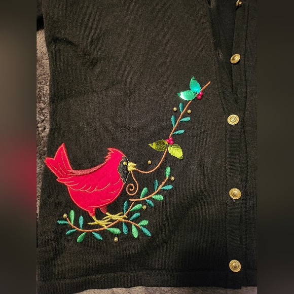 Classic Elements Cardigan Sweater Size M - Picture 6 of 9